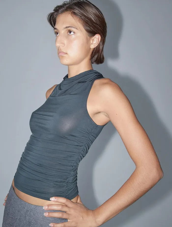 Vamos Dark Green Women Paloma Wool Tops