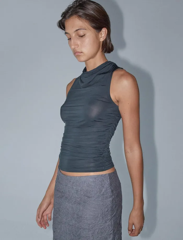 Vamos Dark Green Women Paloma Wool Tops
