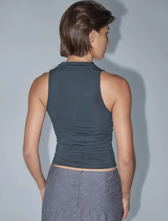Vamos Dark Green Women Paloma Wool Tops