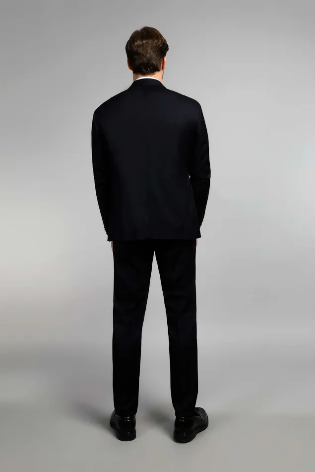 Van Laack Blazers Men Wool Jacket Slim Fit Navy Van Laack Blazers Men Wool Jacket Slim Fit Navy