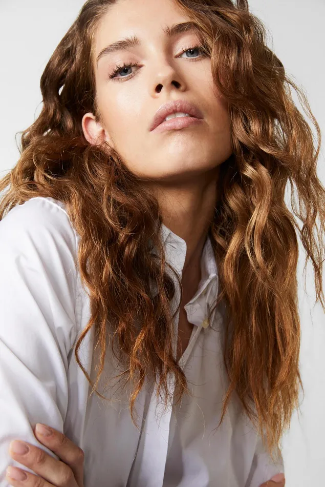Van Laack Business Blouses Women Poplin Shirt Blouse With Button Placket White Van Laack Business Blouses Women Poplin Shirt Blouse With Button Placket White