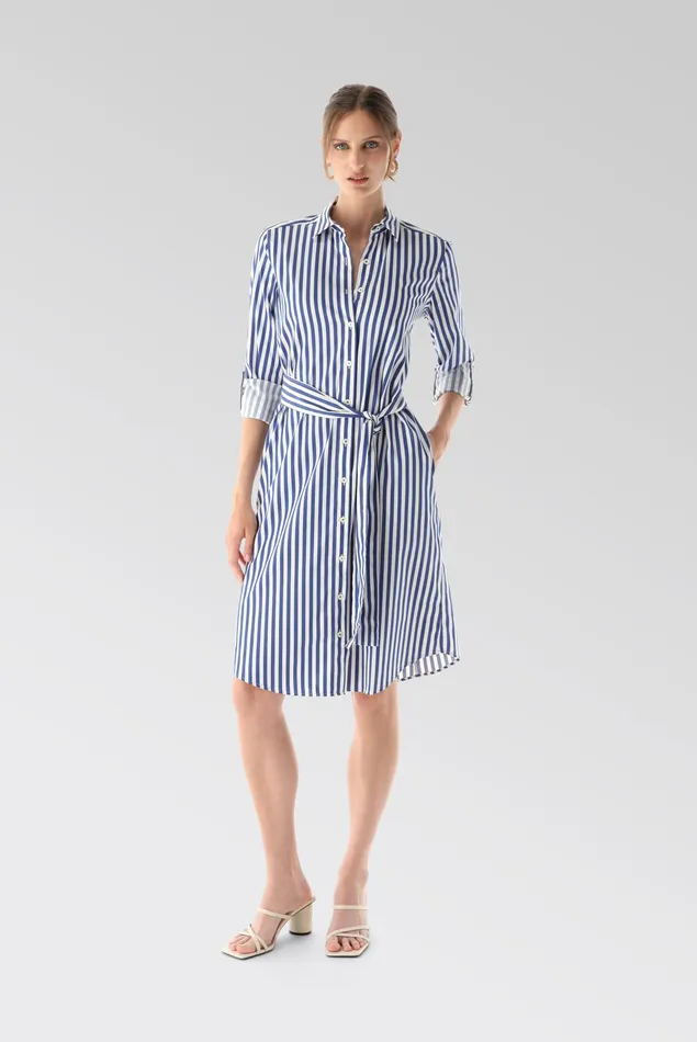 Van Laack Dresses and Skirts Women Striped Shirt Dress Van Laack Dresses and Skirts Women Striped Shirt Dress