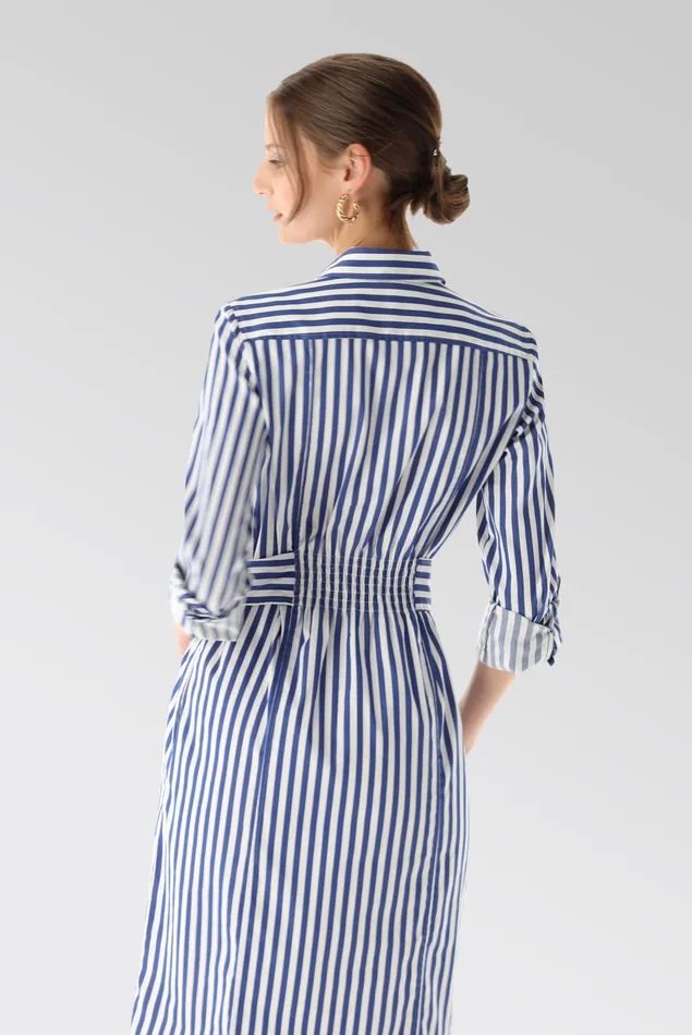 Van Laack Dresses and Skirts Women Striped Shirt Dress Van Laack Dresses and Skirts Women Striped Shirt Dress