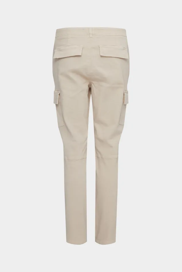 Van Laack Jeans and Pants Women Beige Cotton Cargo Pants Van Laack Jeans and Pants Women Beige Cotton Cargo Pants