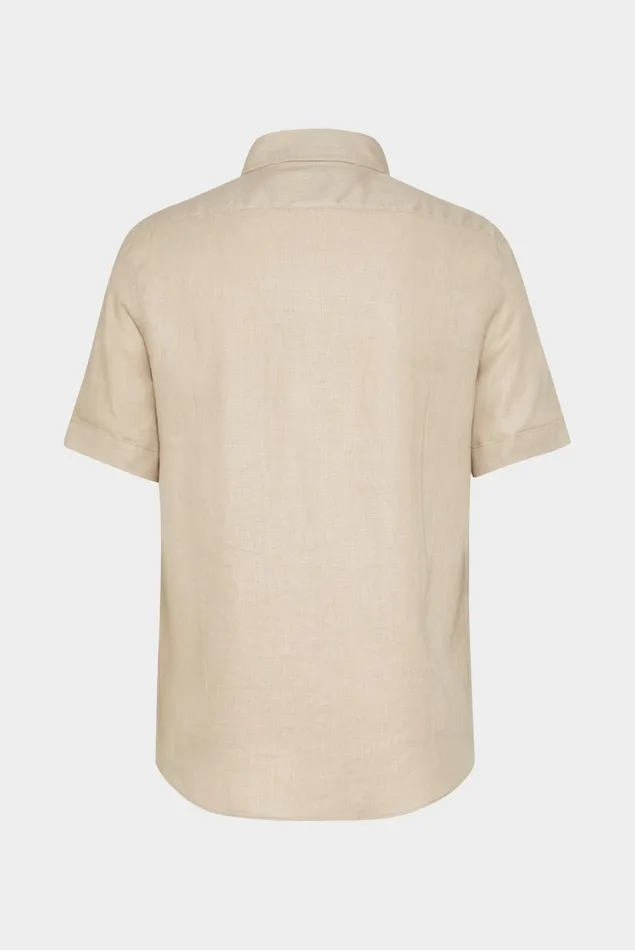 Van Laack Linen Shirts Men Super Soft Shortsleeved Linen Shirt In A Boxy Fit Van Laack Linen Shirts Men Super Soft Shortsleeved Linen Shirt In A Boxy Fit