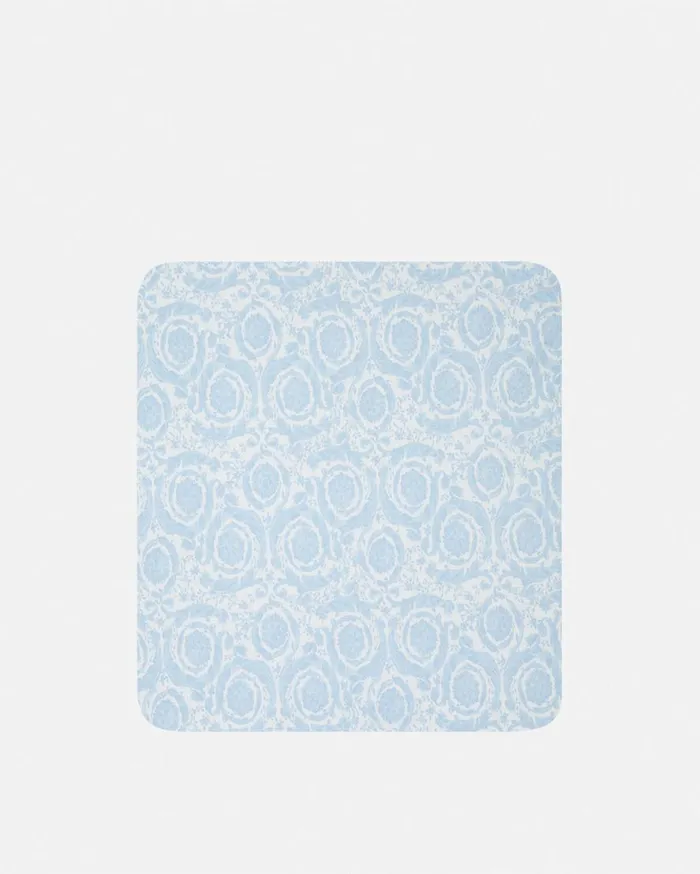 Versace Accessories Barocco Padded Baby Blanket Light Blue 8211 Children Versace Accessories Barocco Padded Baby Blanket Light Blue 8211 Children