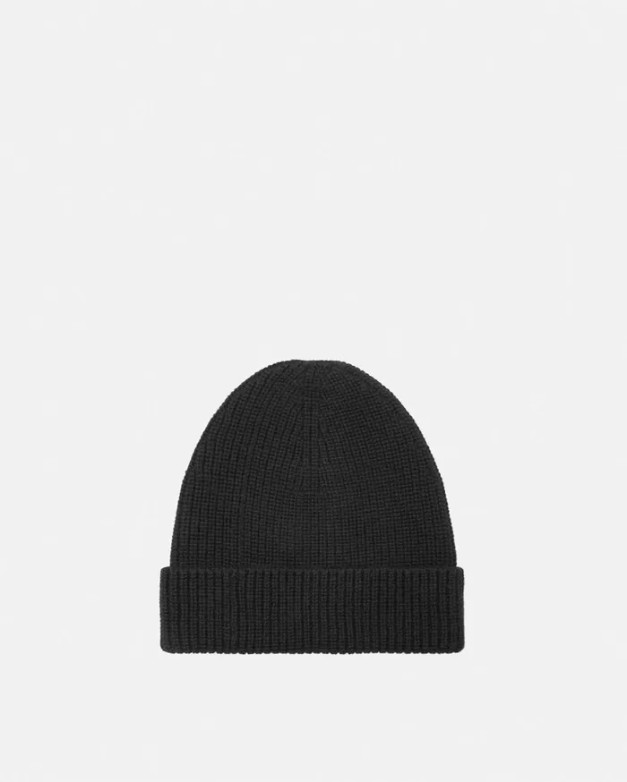 Versace Accessories Embroidered Medusa Kids Knit Beanie Black 8211 Children Versace Accessories Embroidered Medusa Kids Knit Beanie Black 8211 Children
