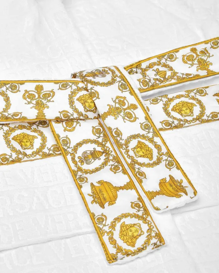 Versace Accessories I Baroque Kids Bathrobe White 8211 Children Versace Accessories I Baroque Kids Bathrobe White 8211 Children