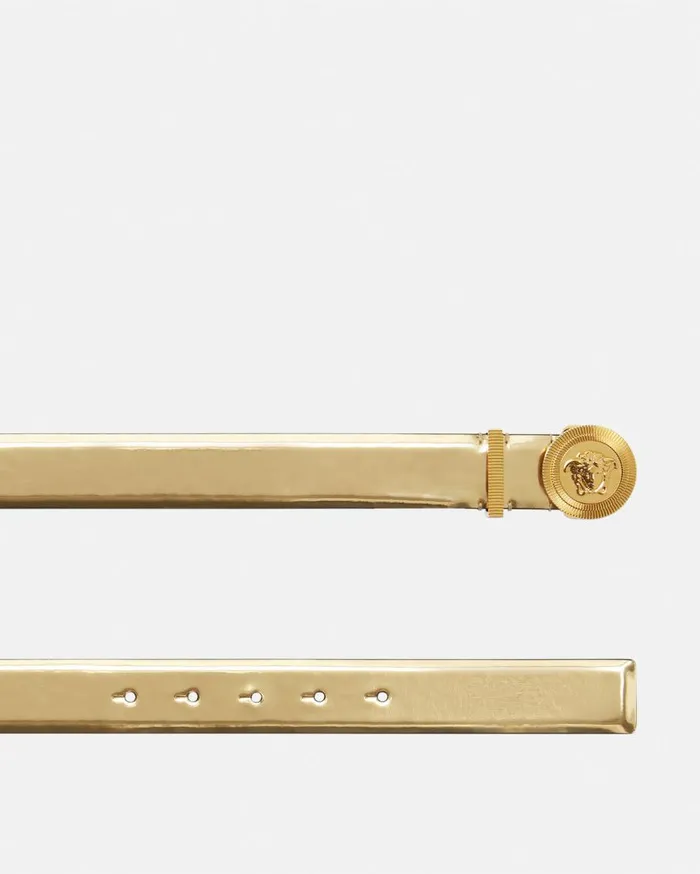 Versace Belts Medusa Biggie Leather Belt 3 Cm Gold 8211 Women Versace Belts Medusa Biggie Leather Belt 3 Cm Gold 8211 Women
