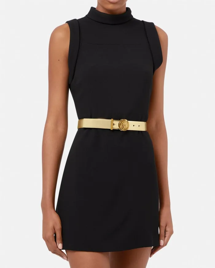 Versace Belts Medusa Biggie Leather Belt 3 Cm Gold 8211 Women Versace Belts Medusa Biggie Leather Belt 3 Cm Gold 8211 Women