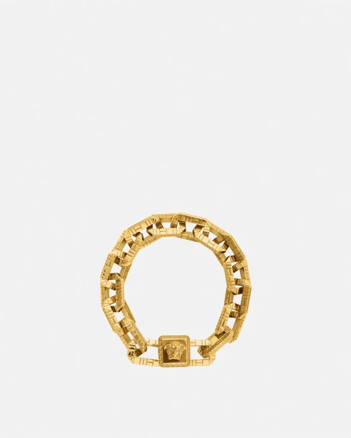Versace Bracelets Greca Quilting Bracelet Light Gold 8211 WomenMen