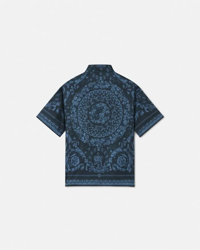 Versace Clothing Barocco Kids Silk Shirt Blueprint 8211 Children Versace Clothing Barocco Kids Silk Shirt Blueprint 8211 Children