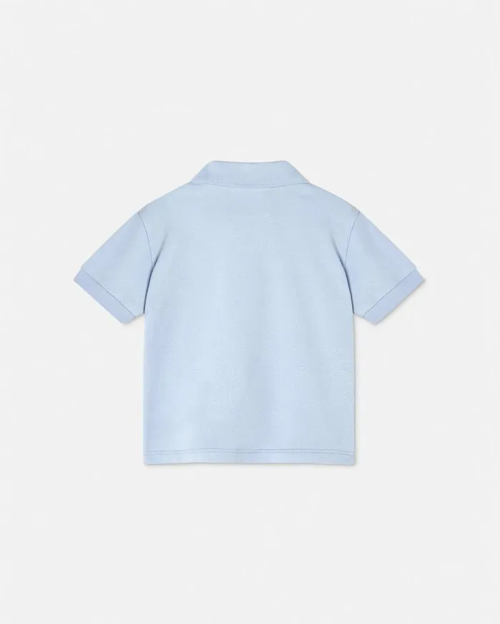 Versace Clothing Embroidered Medusa Baby Polo Shirt Light Blue 8211 Children Versace Clothing Embroidered Medusa Baby Polo Shirt Light Blue 8211 Children