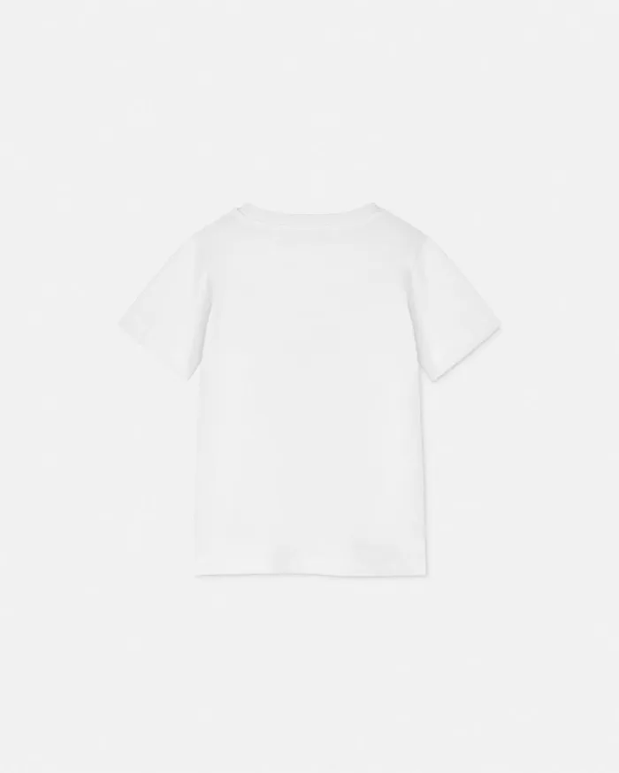Versace Clothing Falling Flowers Logo Kids TShirt Whiteprint 8211 Children Versace Clothing Falling Flowers Logo Kids TShirt Whiteprint 8211 Children
