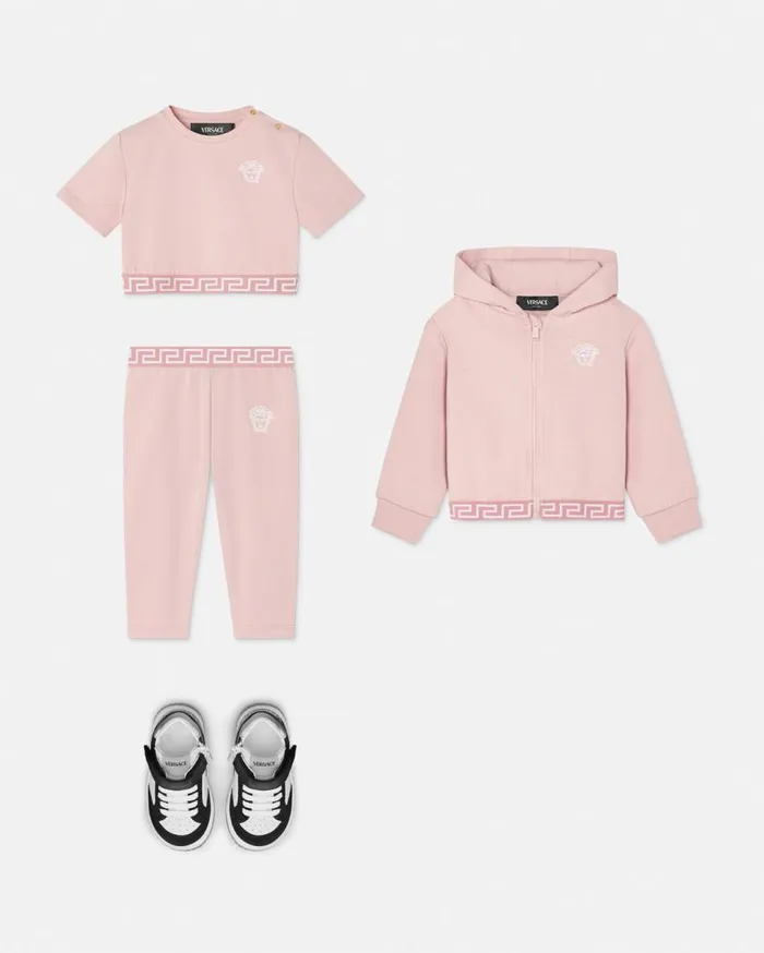 Versace Clothing Greca Baby Leggings Light Pink 8211 Children Versace Clothing Greca Baby Leggings Light Pink 8211 Children