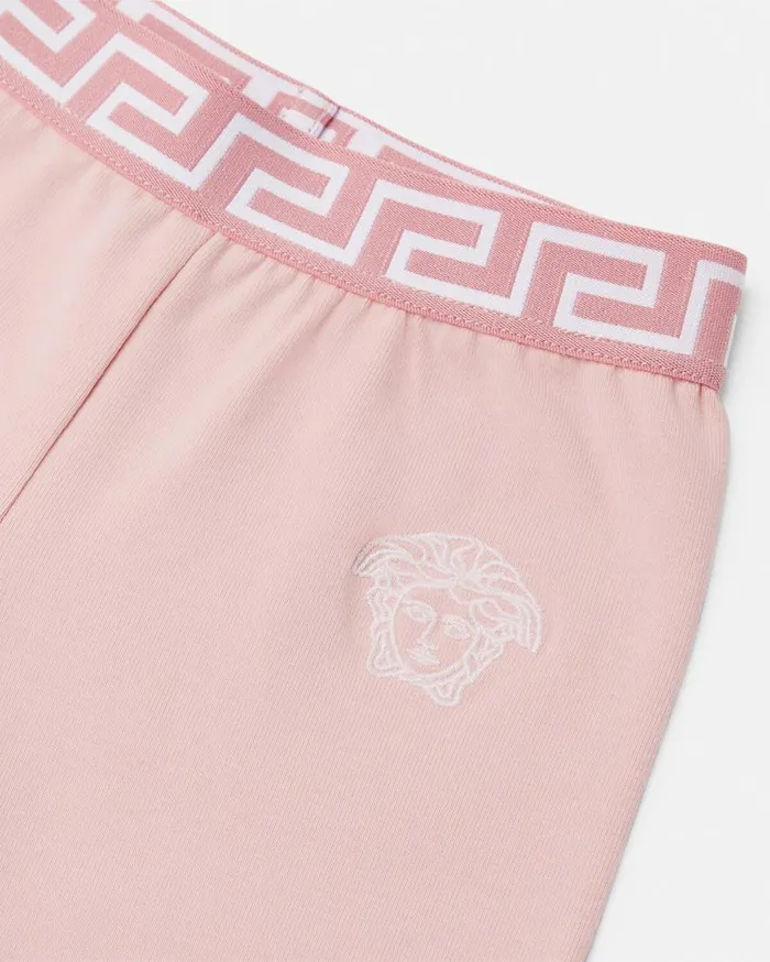 Versace Clothing Greca Baby Leggings Light Pink 8211 Children Versace Clothing Greca Baby Leggings Light Pink 8211 Children