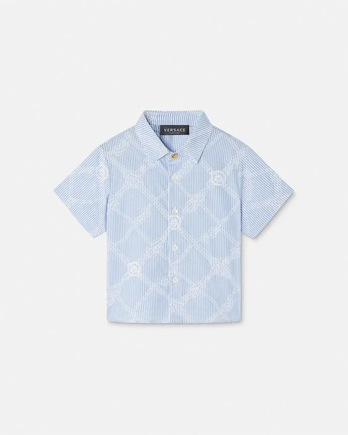 Versace Clothing Nautical Medusa Baby Shirt Blueprint 8211 Children