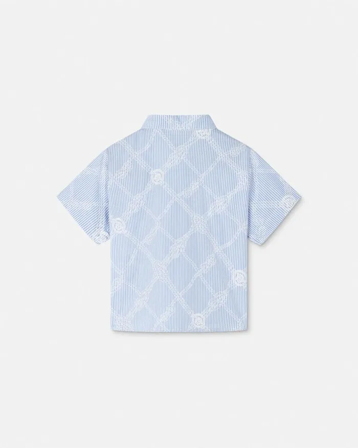 Versace Clothing Nautical Medusa Baby Shirt Blueprint 8211 Children Versace Clothing Nautical Medusa Baby Shirt Blueprint 8211 Children