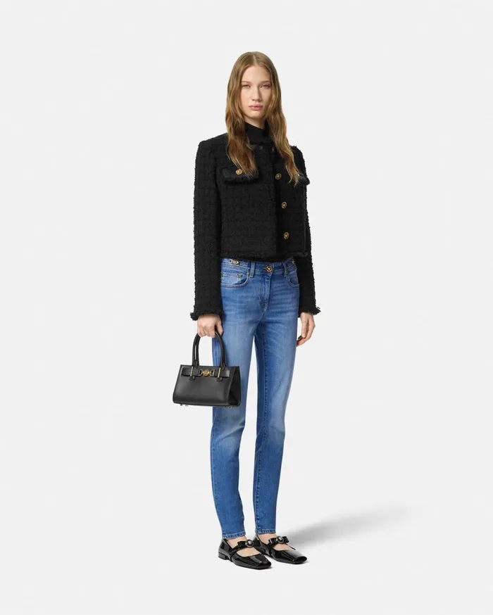 Versace Denim Medusa 03995 Skinny Jeans Blue 8211 Women Versace Denim Medusa 03995 Skinny Jeans Blue 8211 Women