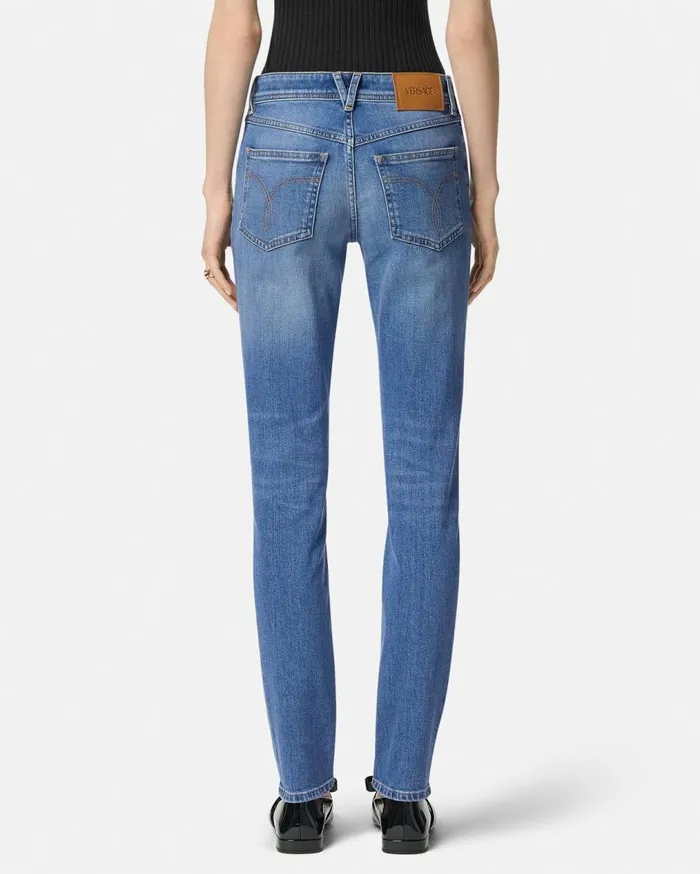 Versace Denim Medusa 03995 Skinny Jeans Blue 8211 Women Versace Denim Medusa 03995 Skinny Jeans Blue 8211 Women