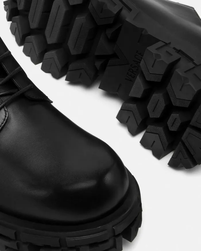 Versace Derby Shoes Greca Portico Derby Shoes Black 8211 Men Versace Derby Shoes Greca Portico Derby Shoes Black 8211 Men