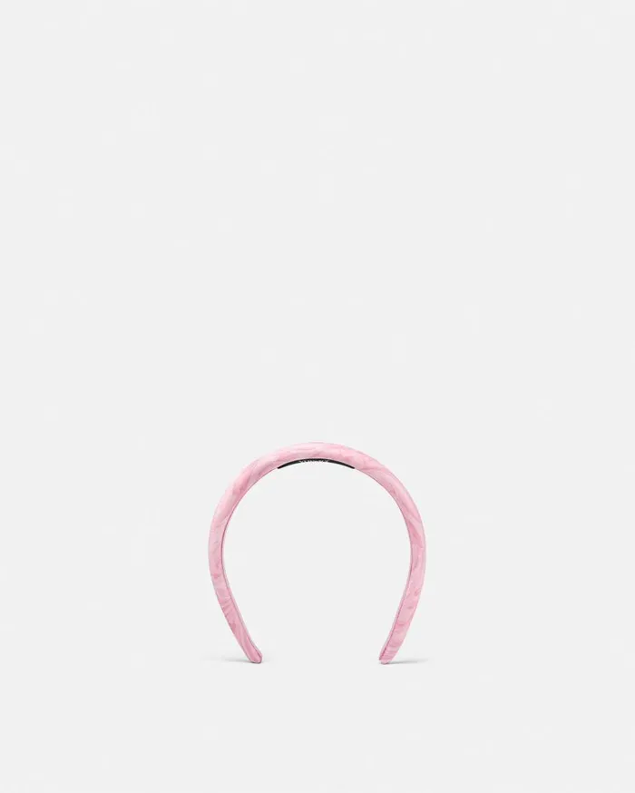 Versace Hair Accessories Barocco Headband Pinkprint 8211 Women