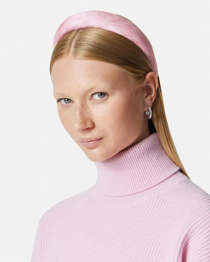 Versace Hair Accessories Barocco Headband Pinkprint 8211 Women Versace Hair Accessories Barocco Headband Pinkprint 8211 Women