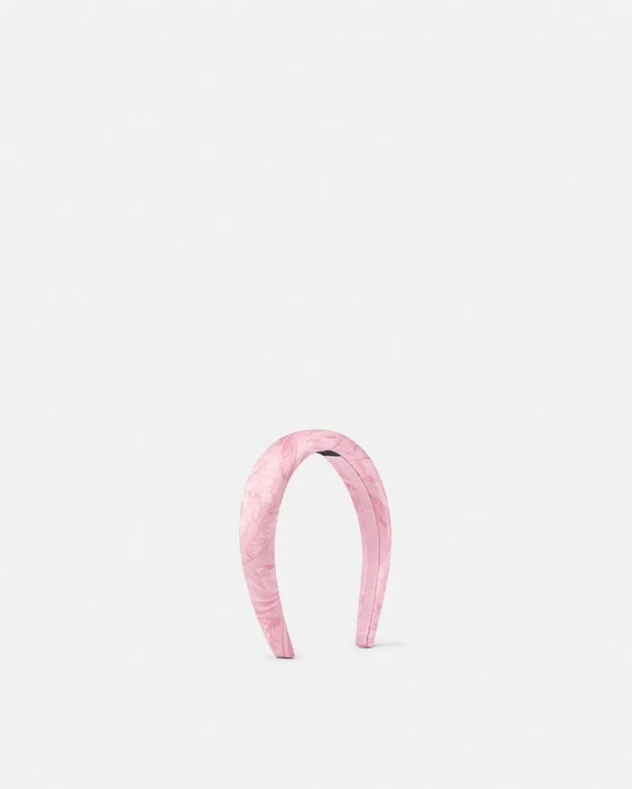 Versace Hair Accessories Barocco Headband Pinkprint 8211 Women Versace Hair Accessories Barocco Headband Pinkprint 8211 Women