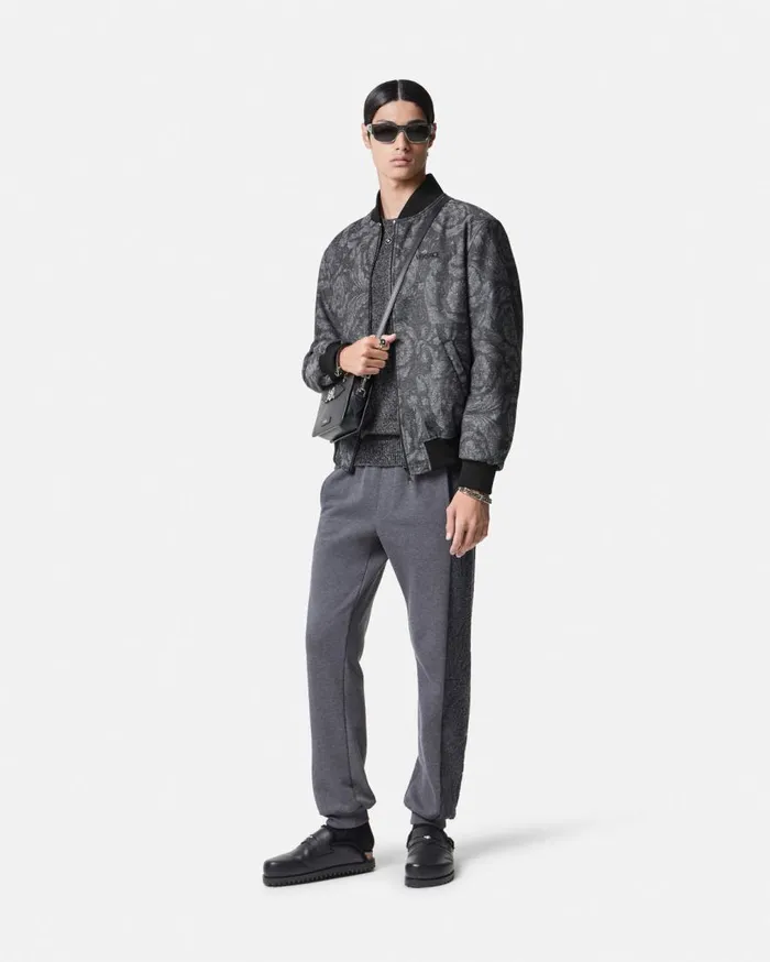 Versace Jackets and Coats Barocco Reversible Bomber Jacket Gray 8211 Men Versace Jackets and Coats Barocco Reversible Bomber Jacket Gray 8211 Men