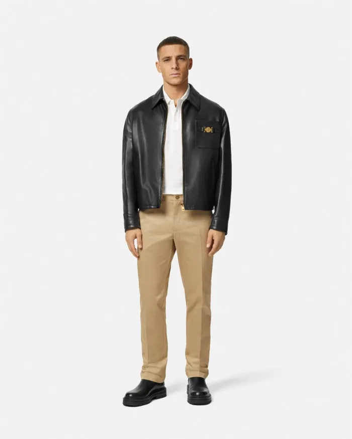 Versace Jackets and Coats Blouson Leather Jacket Black 8211 Men Versace Jackets and Coats Blouson Leather Jacket Black 8211 Men