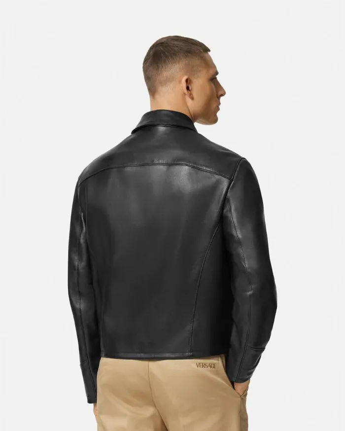 Versace Jackets and Coats Blouson Leather Jacket Black 8211 Men Versace Jackets and Coats Blouson Leather Jacket Black 8211 Men