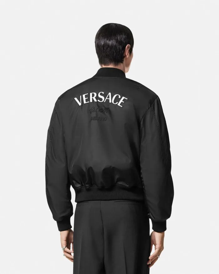 Versace Jackets and Coats Logo Bomber Jacket Black 8211 Men Versace Jackets and Coats Logo Bomber Jacket Black 8211 Men