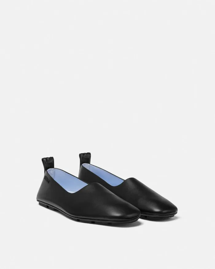 Versace Loafers and Slippers Villa Driver Shoes Black 8211 Men Versace Loafers and Slippers Villa Driver Shoes Black 8211 Men
