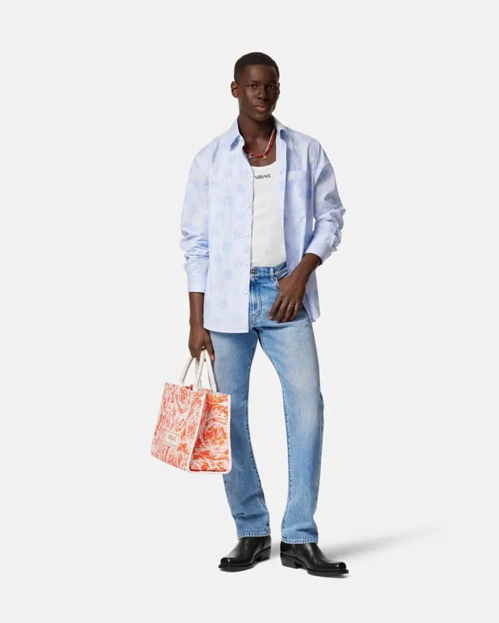 Versace Pants and Shorts RegularFit Jeans Blue 8211 Men Versace Pants and Shorts RegularFit Jeans Blue 8211 Men