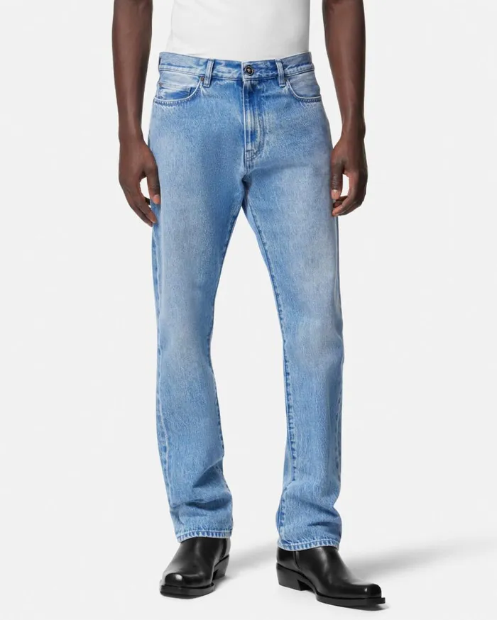 Versace Pants and Shorts RegularFit Jeans Blue 8211 Men Versace Pants and Shorts RegularFit Jeans Blue 8211 Men