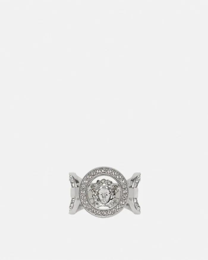 Versace Rings Crystal Medusa 03995 Ring Silver 8211 Women