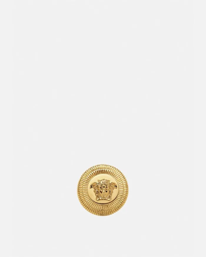 Versace Rings Medusa Biggie Ring Light Gold 8211 WomenMen