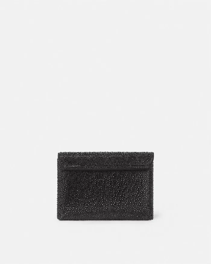 Versace Shoulder and Crossbody Crystal La Medusa Envelope Clutch Black 8211 Women Versace Shoulder and Crossbody Crystal La Medusa Envelope Clutch Black 8211 Women
