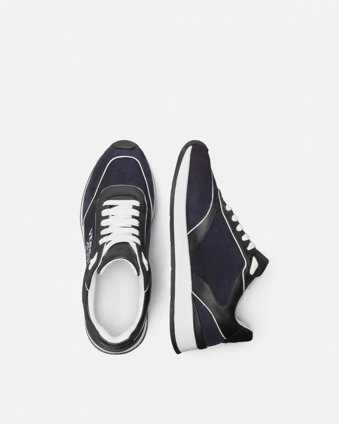 Versace Sneakers Versace Milano Runner Sneakers Blue 8211 Men Versace Sneakers Versace Milano Runner Sneakers Blue 8211 Men