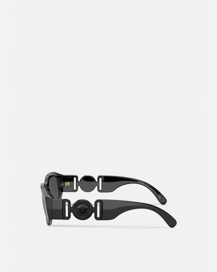 Versace Sunglasses Medusa Biggie Sunglasses Black 8211 WomenMen Versace Sunglasses Medusa Biggie Sunglasses Black 8211 WomenMen