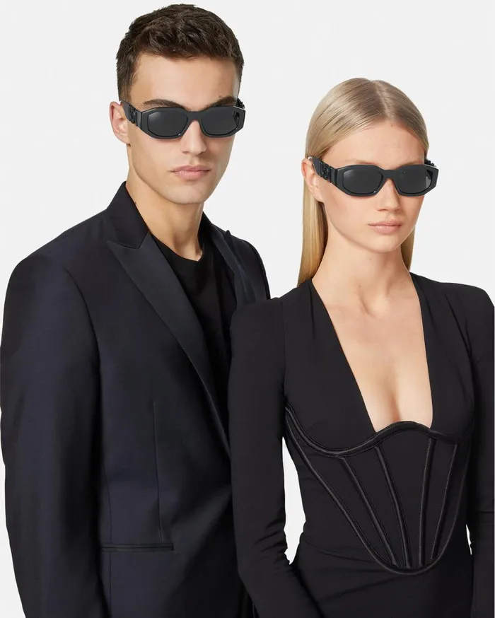 Versace Sunglasses Medusa Biggie Sunglasses Black 8211 WomenMen Versace Sunglasses Medusa Biggie Sunglasses Black 8211 WomenMen