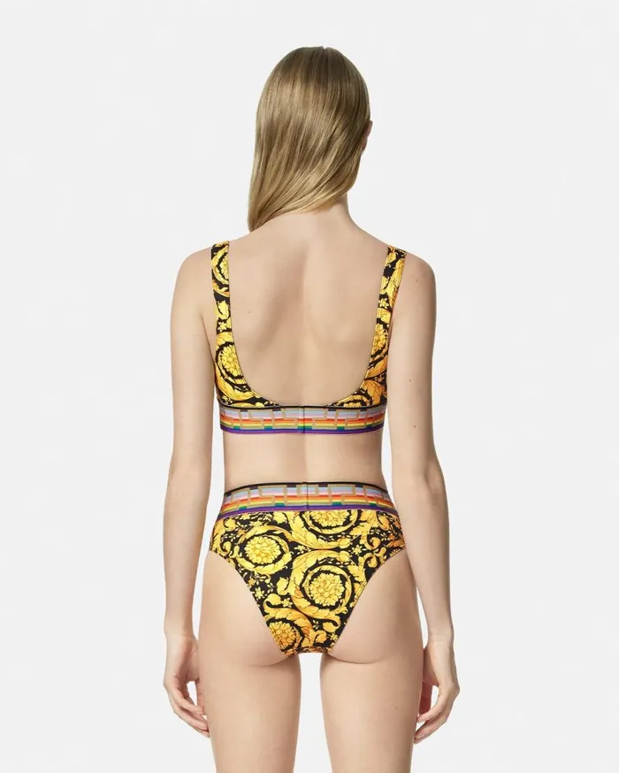 Versace Swimwear Pride Barocco Bikini Bottoms Blackprint 8211 Women Versace Swimwear Pride Barocco Bikini Bottoms Blackprint 8211 Women