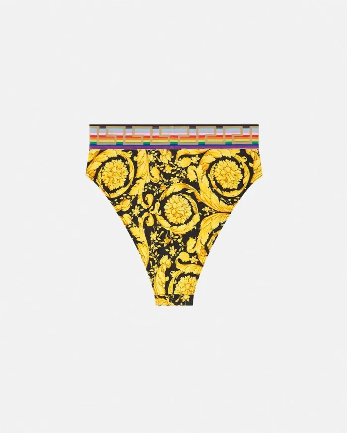 Versace Swimwear Pride Barocco Bikini Bottoms Blackprint 8211 Women Versace Swimwear Pride Barocco Bikini Bottoms Blackprint 8211 Women
