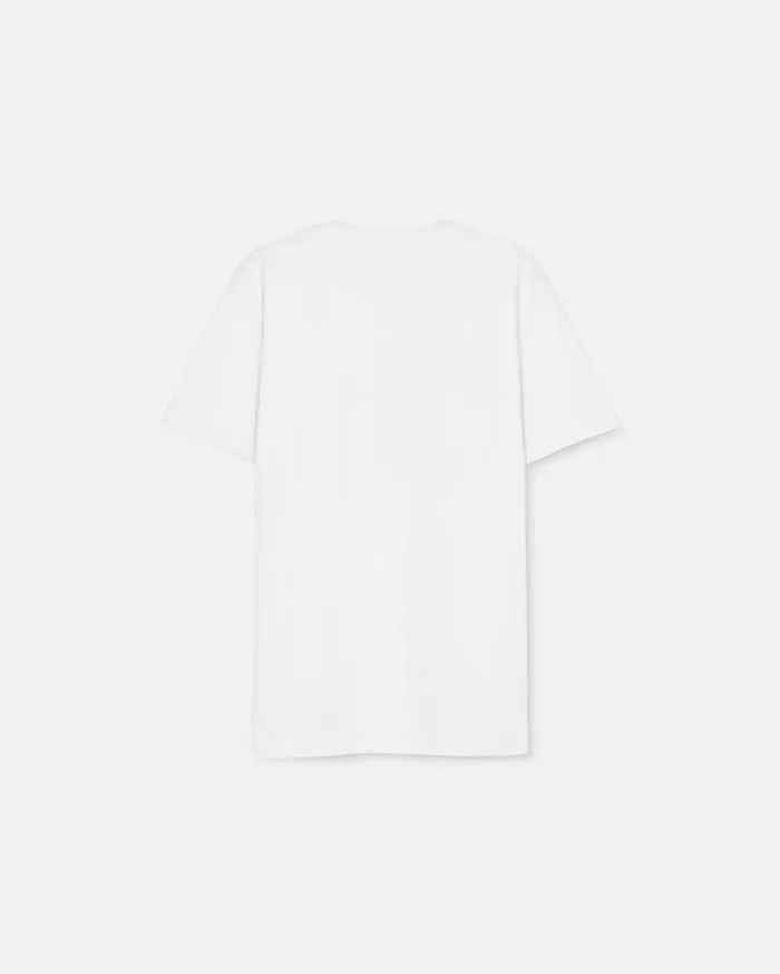 Versace TShirts and Polos Medusa Logo TShirt White 8211 Men Versace TShirts and Polos Medusa Logo TShirt White 8211 Men