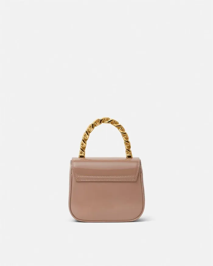 Versace Top Handle La Medusa Mini Bag Brown 8211 Women