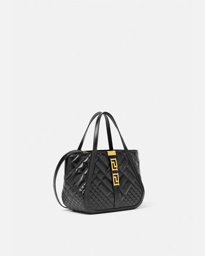 Versace Totes Greca Goddess Tote Bag Blackgold 8211 Women Versace Totes Greca Goddess Tote Bag Blackgold 8211 Women