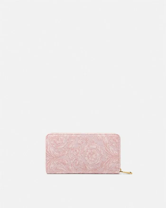 Versace Wallets Barocco Jacquard Long Wallet Pinkprint 8211 Women Versace Wallets Barocco Jacquard Long Wallet Pinkprint 8211 Women