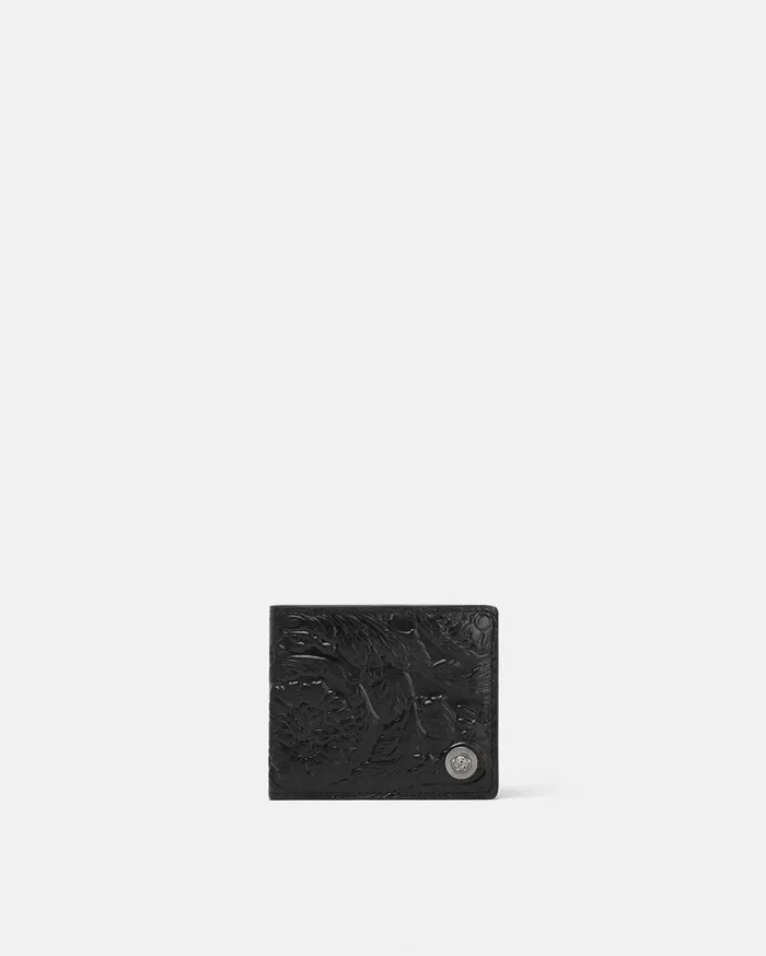 Versace Wallets Medusa Biggie Barocco Wallet Black 8211 Men