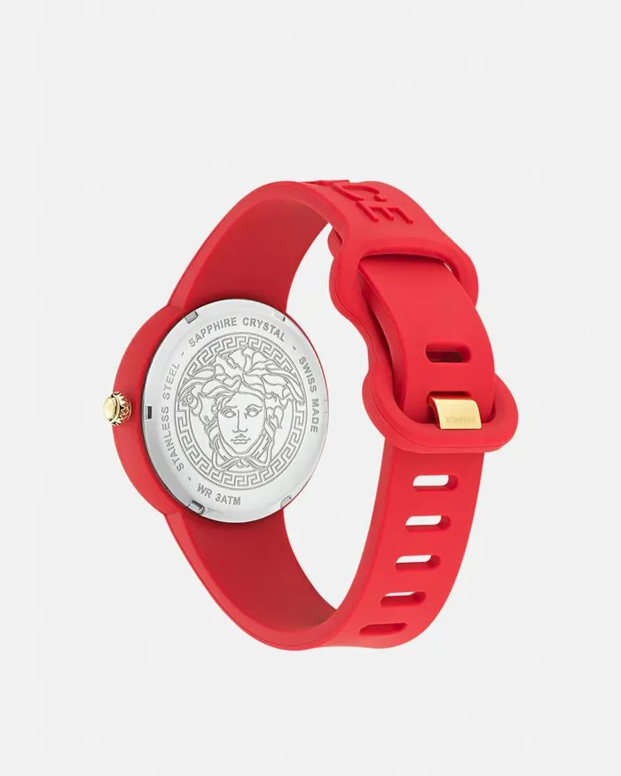 Versace Watches Medusa Pop Watch Red 8211 WomenMen Versace Watches Medusa Pop Watch Red 8211 WomenMen