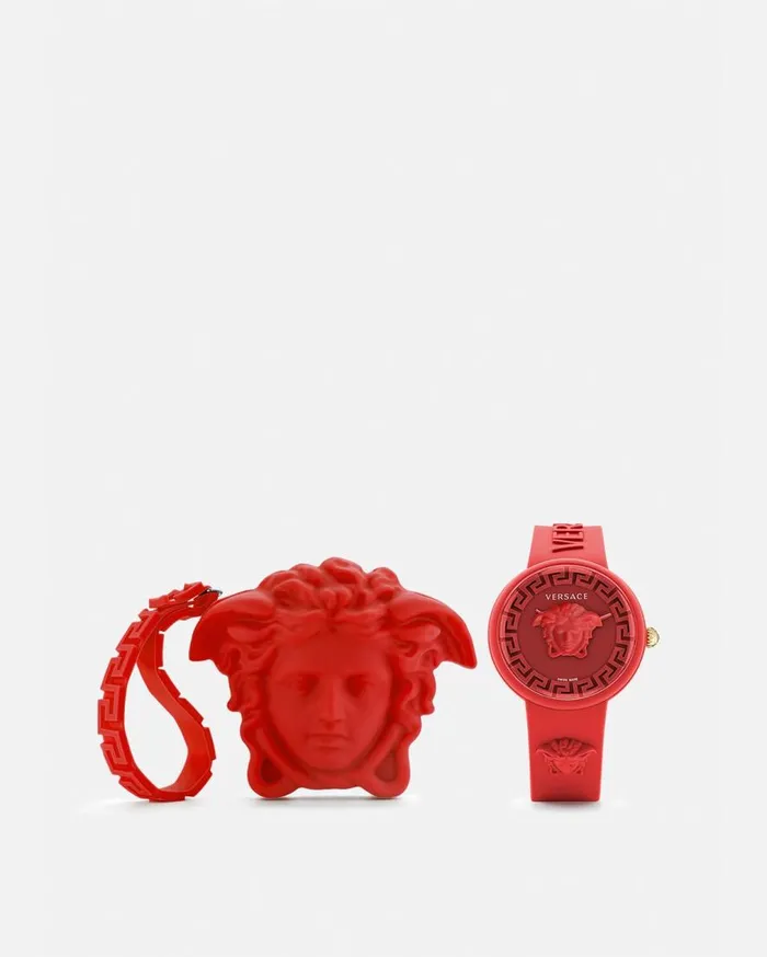 Versace Watches Medusa Pop Watch Red 8211 WomenMen Versace Watches Medusa Pop Watch Red 8211 WomenMen